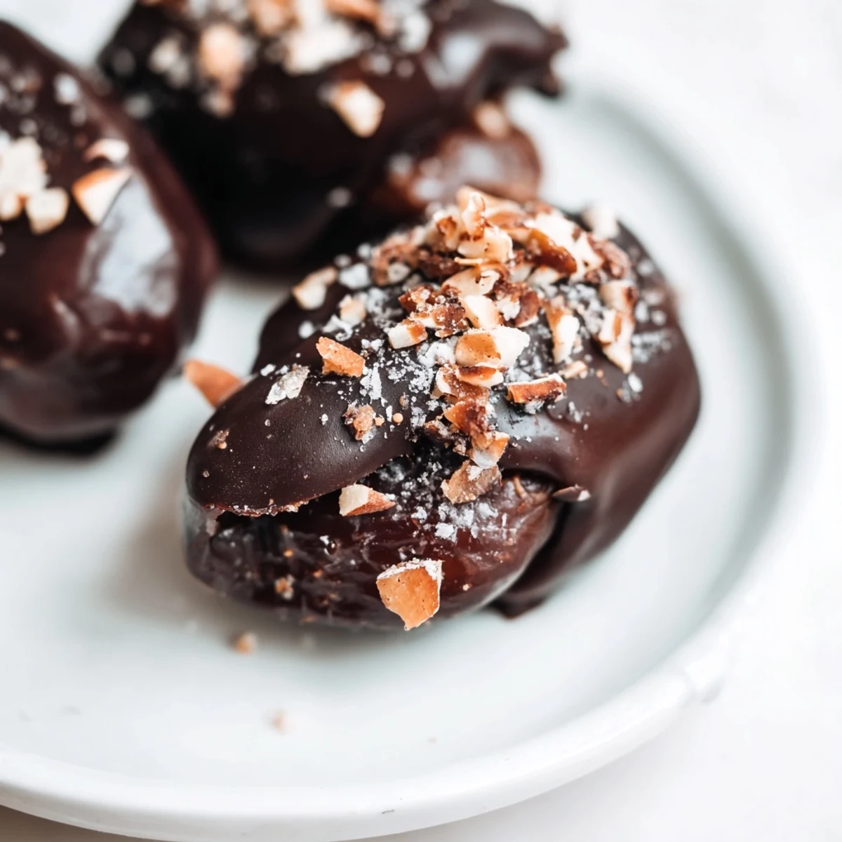 Chocolate Covered Dates Almond