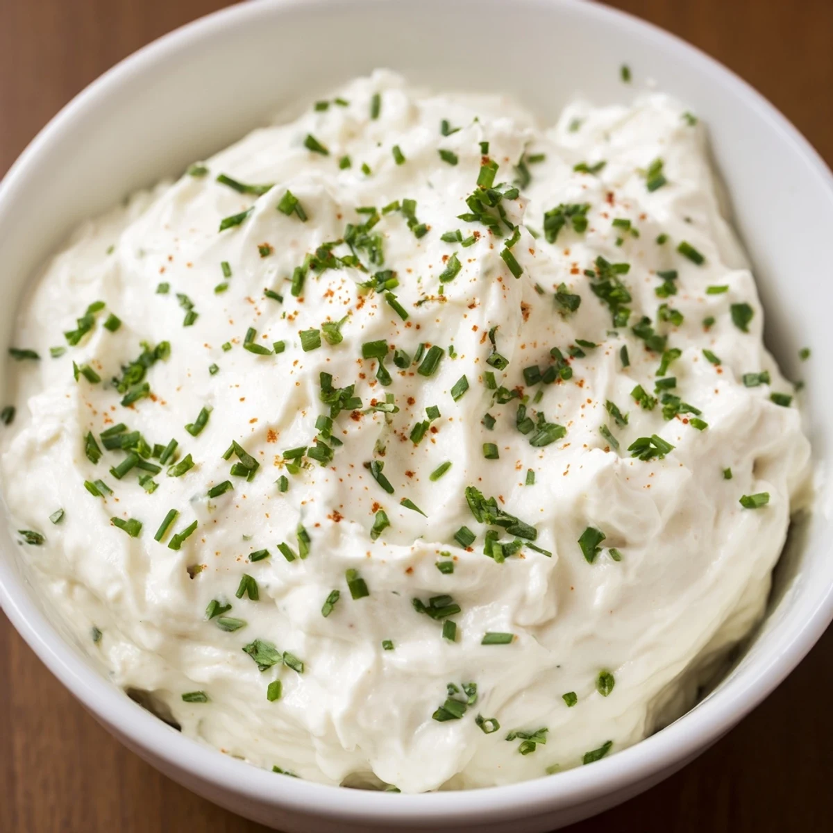 Close-up of a Creamy Dip Bowl with a rich, velvety texture, paired with gluten-free dippers for an easy vegetarian appetizer.