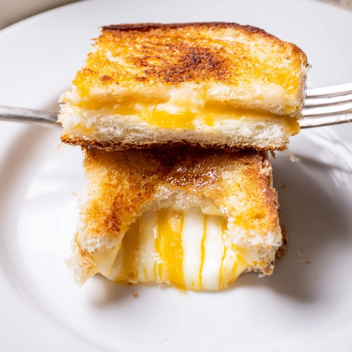 Mini Grilled Cheese Hawaiian Rolls with melted cheddar, golden tops, cheesy pull