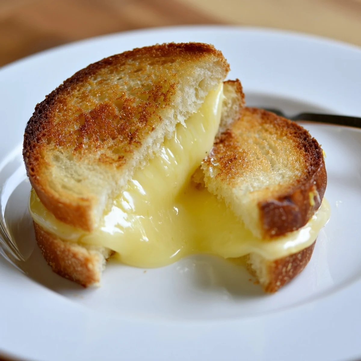 Warm Mini Grilled Cheese Hawaiian Rolls brushed with buttery honey-mustard, ready to serve