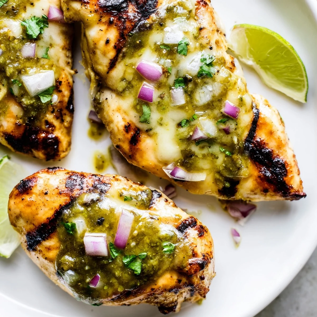Pepper Jack Salsa Verde Chicken