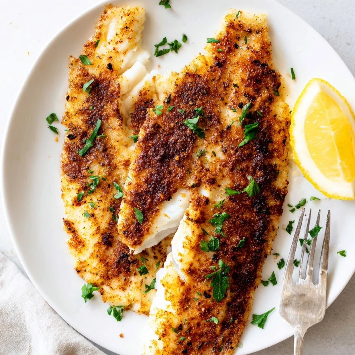 Pan Fried Tilapia Fillets