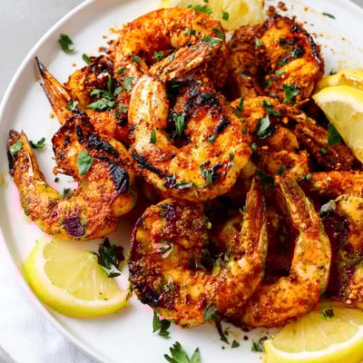 Cajun Spiced Grilled Shrimp